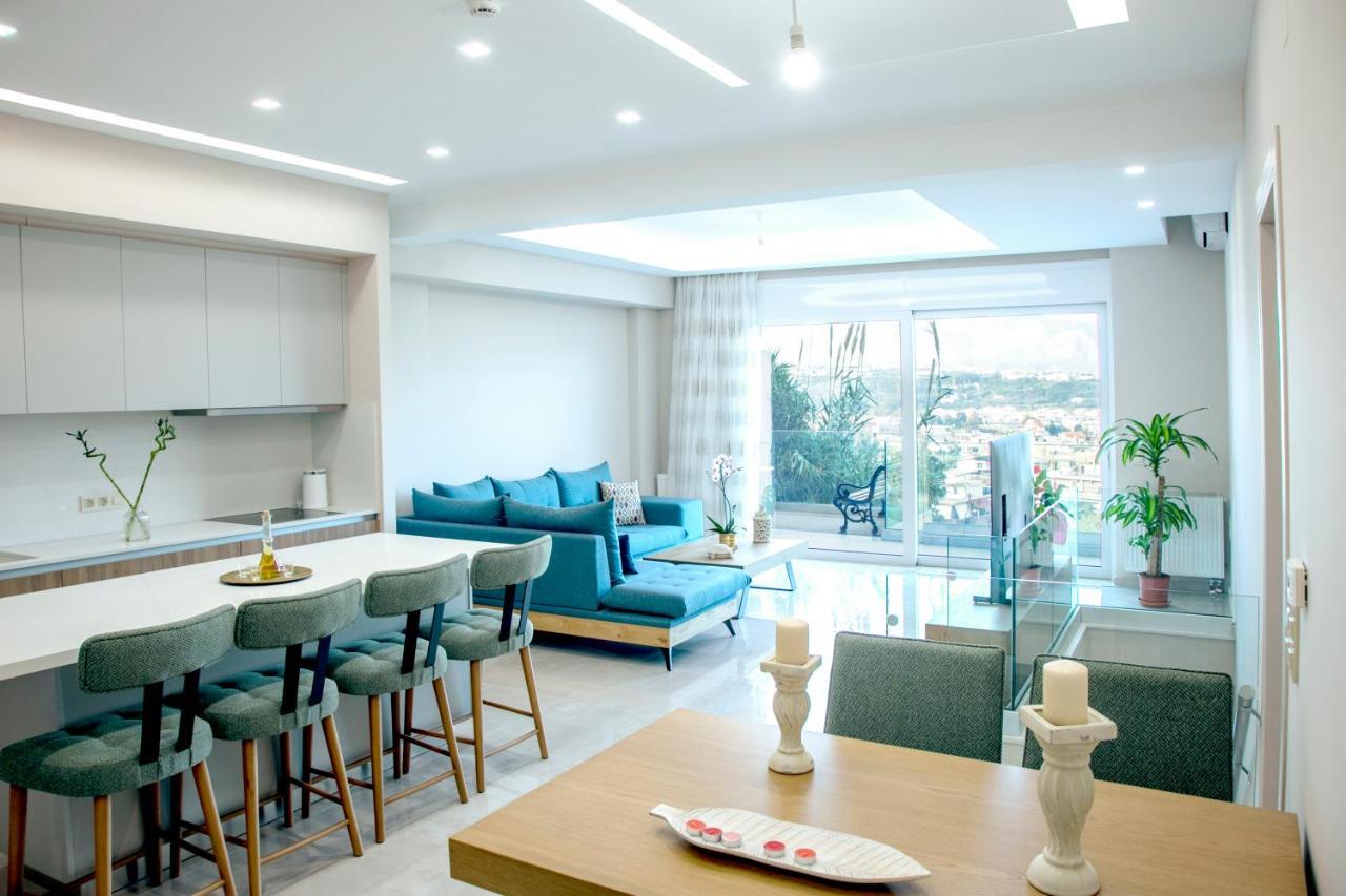 Апартаменты Stylist House With Amazing View Ираклион Экстерьер фото