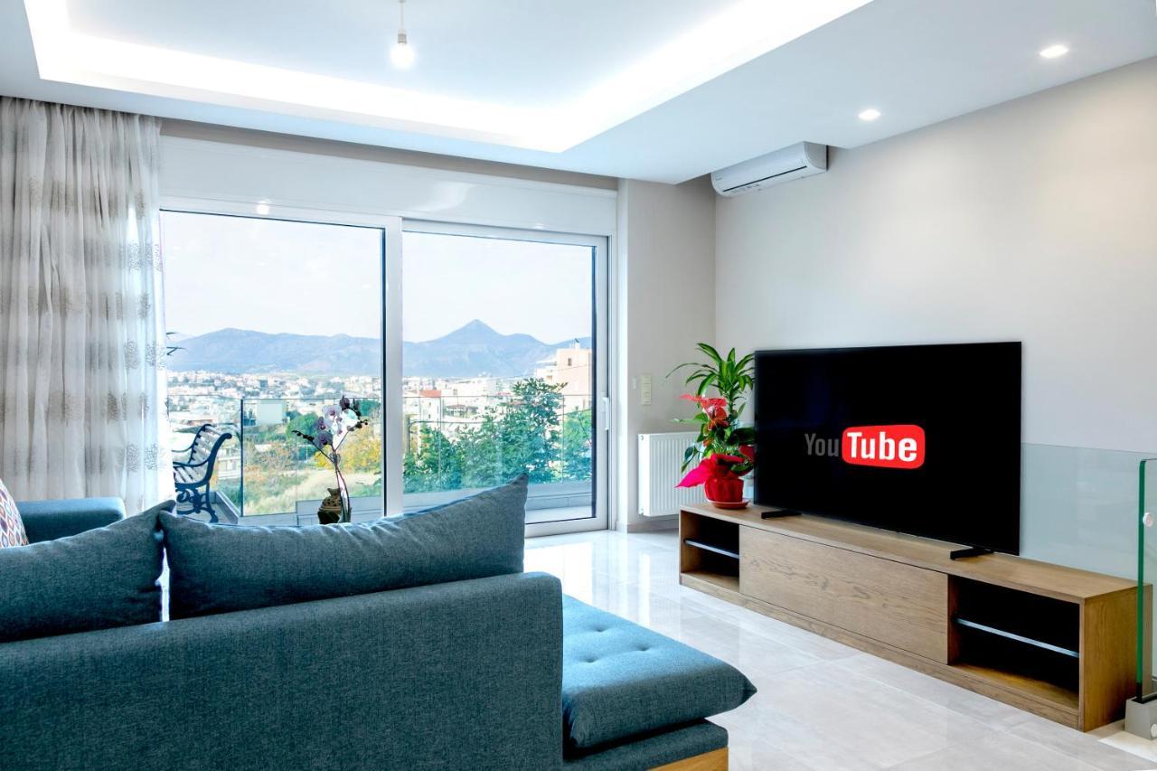 Апартаменты Stylist House With Amazing View Ираклион Экстерьер фото